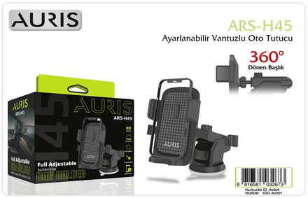 Auris H45 Araç İçi Tel.Tutucu